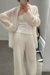 SWAYING/KNIT seamless mohair suit SW211SZ31 PS16